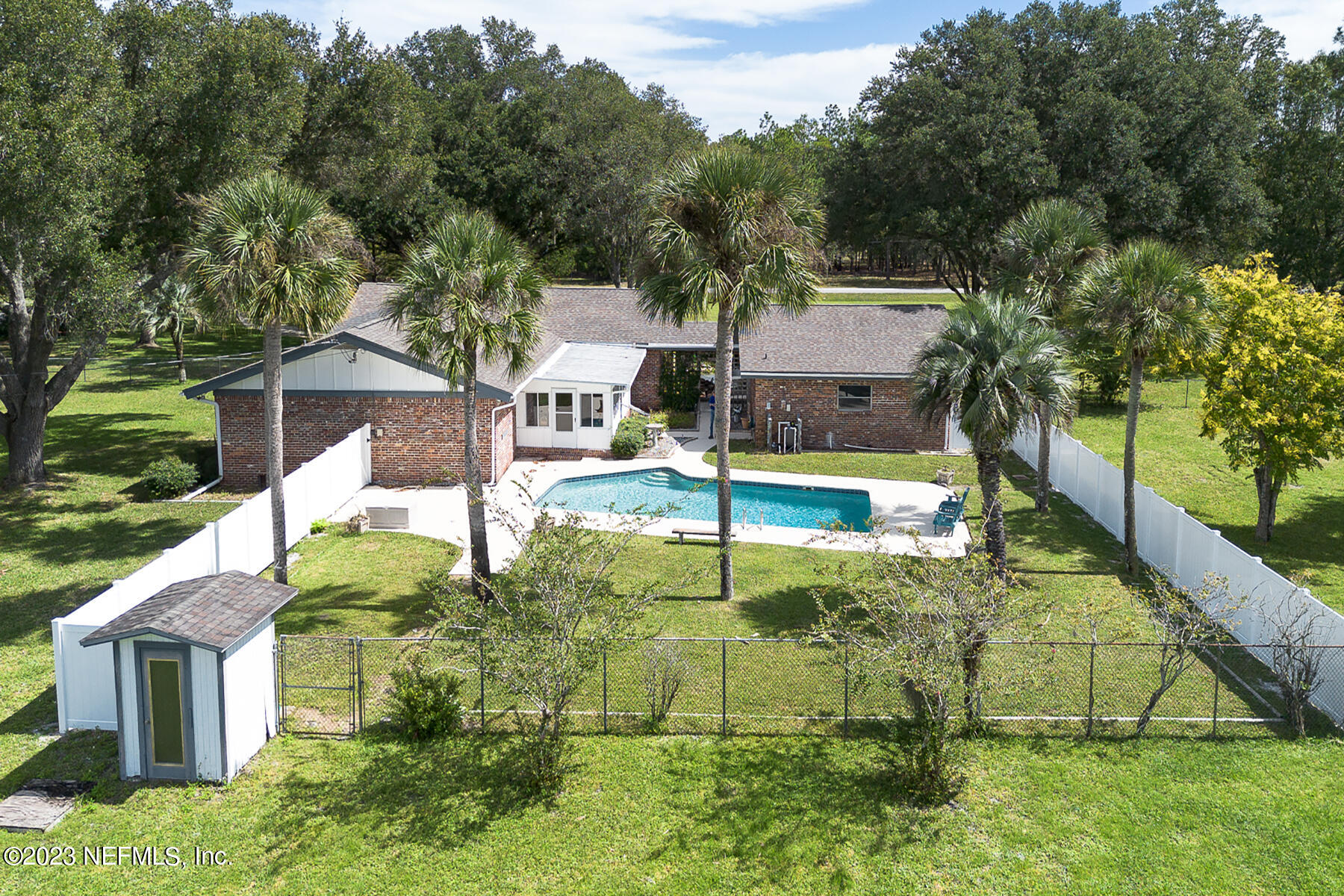 1640 Nolan Road Middleburg, FL 32068 - Photo 1 of 52 Aerial Pool View