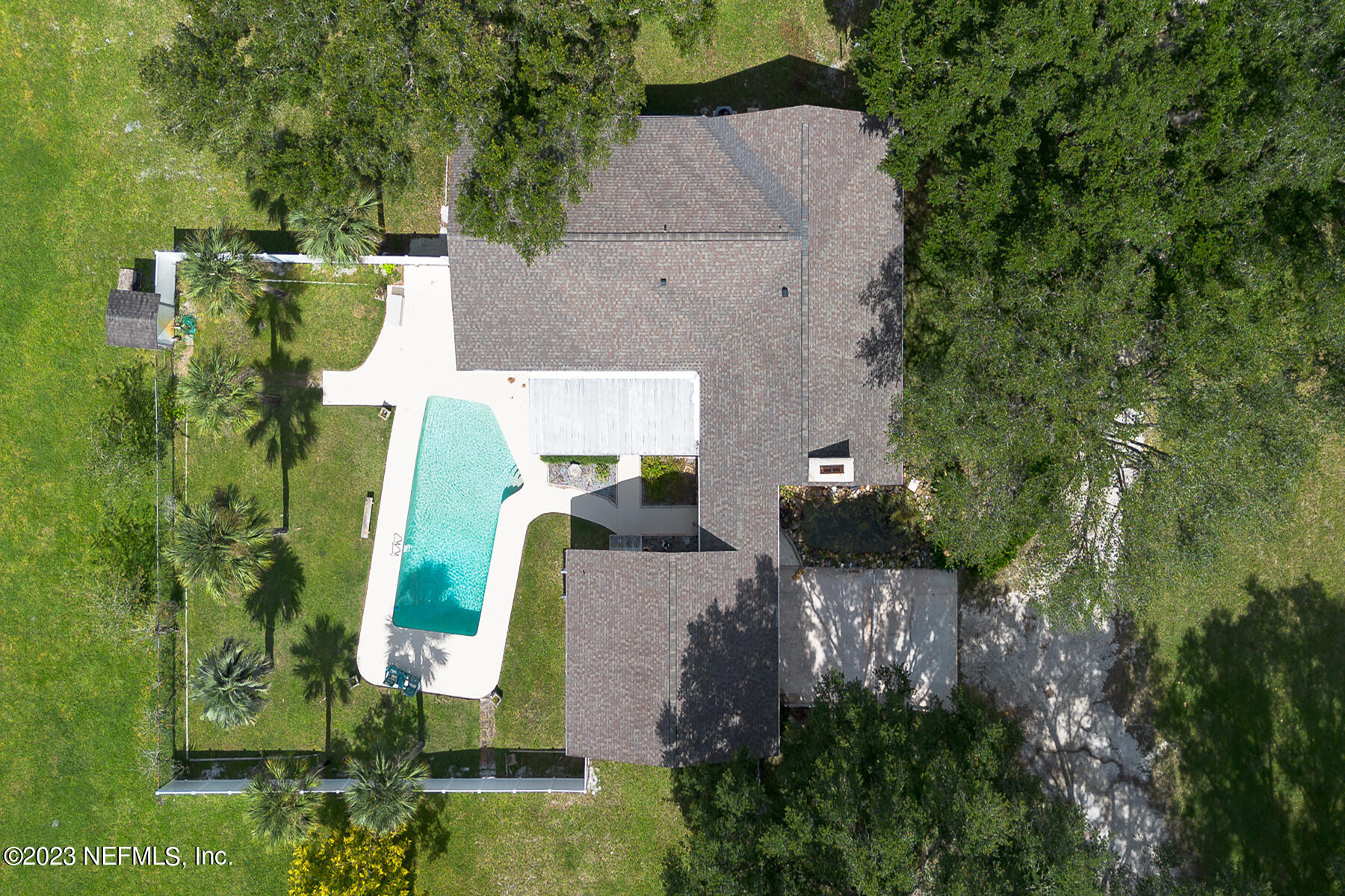 1640 Nolan Road Middleburg, FL 32068 - Photo 36 of 52 Drone Overhead