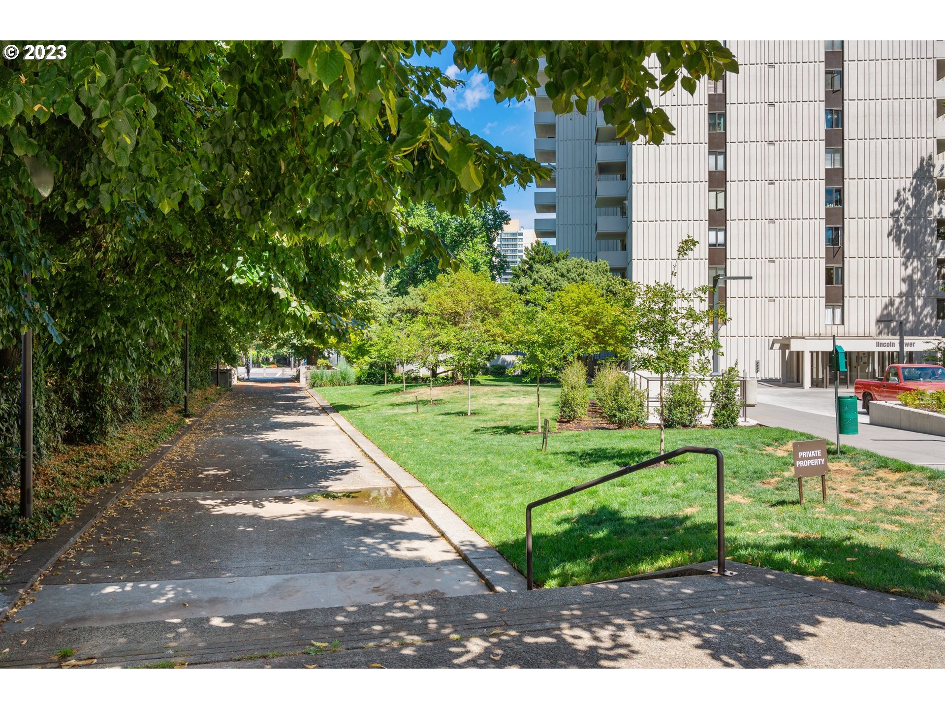 2309 Southwest 1st Avenue, Unit 441 Portland, OR 97201 - Photo 33 of 39 a view of a park with plants and large trees