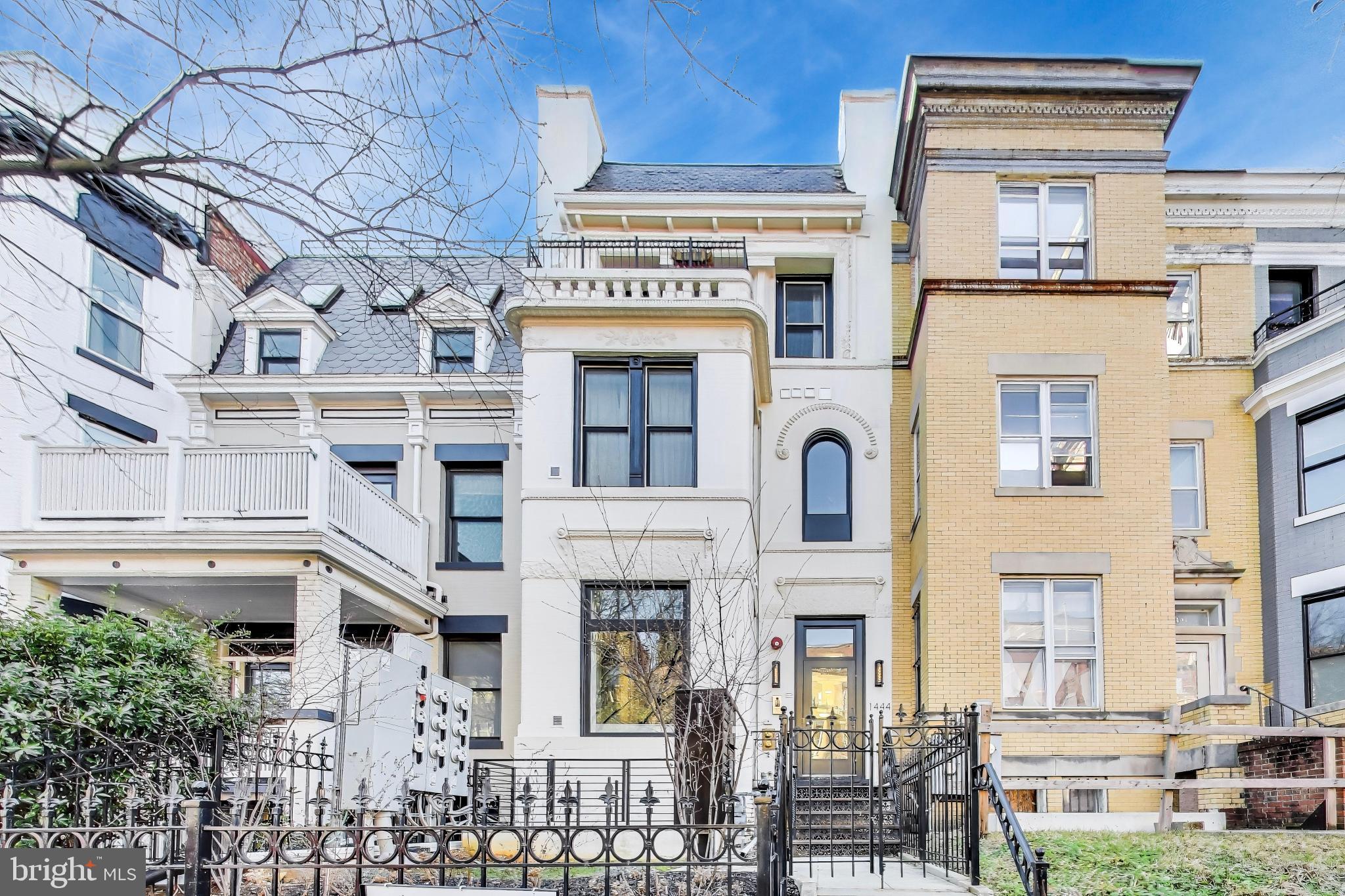 1444 Harvard Street Northwest, Unit 1 Washington, DC 20009 - Photo 2 of 19 Elegant urban residence with classic charm.