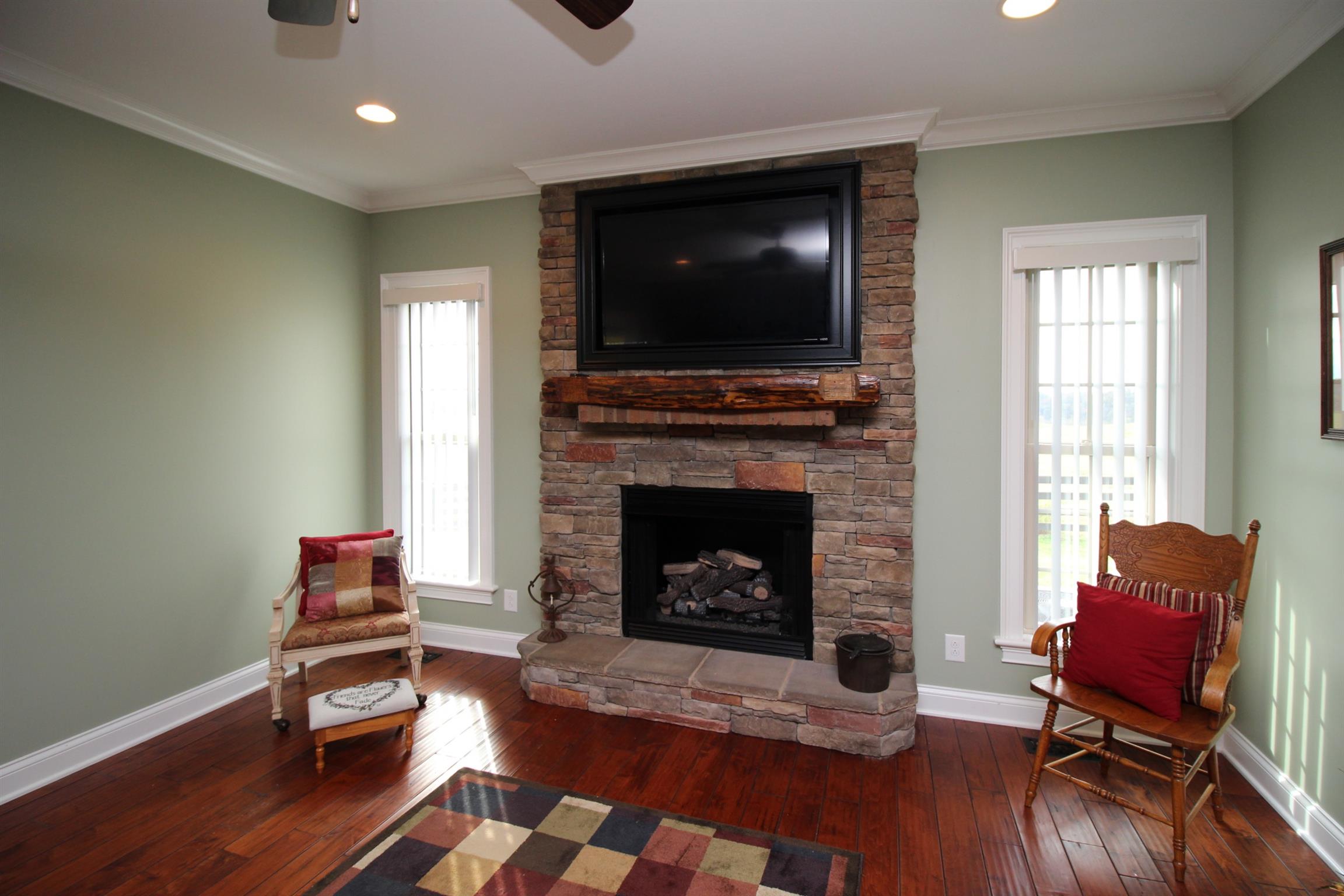 4385 Goodman Road Adams, TN 37010 - Photo 8 of 30 Stone Fireplace in Den