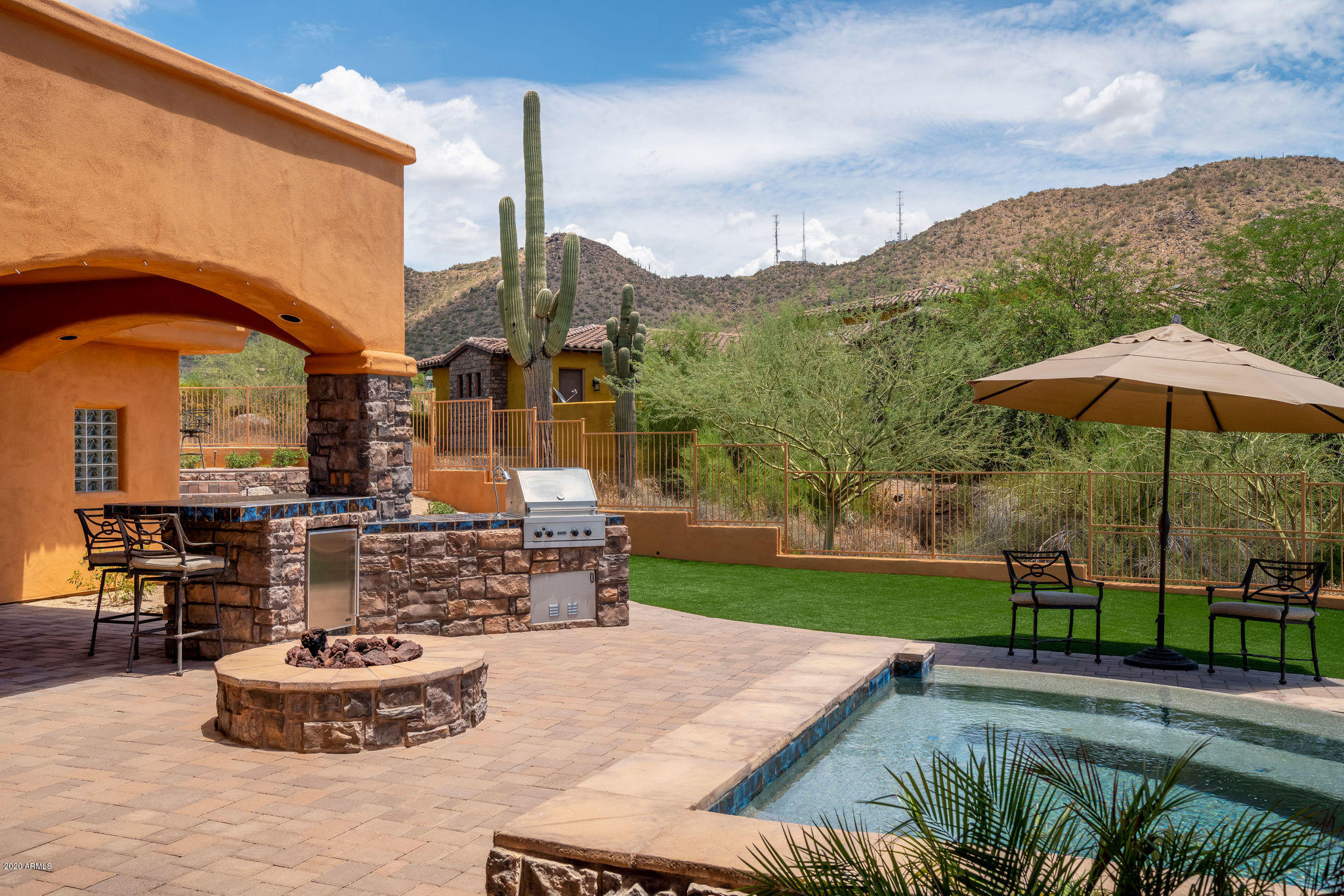 4203 North Pinnacle Ridge Mesa, AZ 85207 - Photo 17 of 55 BBQ and 2nd Firepit
