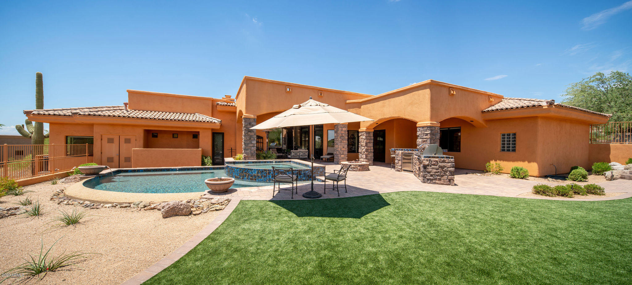 4203 North Pinnacle Ridge Mesa, AZ 85207 - Photo 2 of 55 Resort Backyard