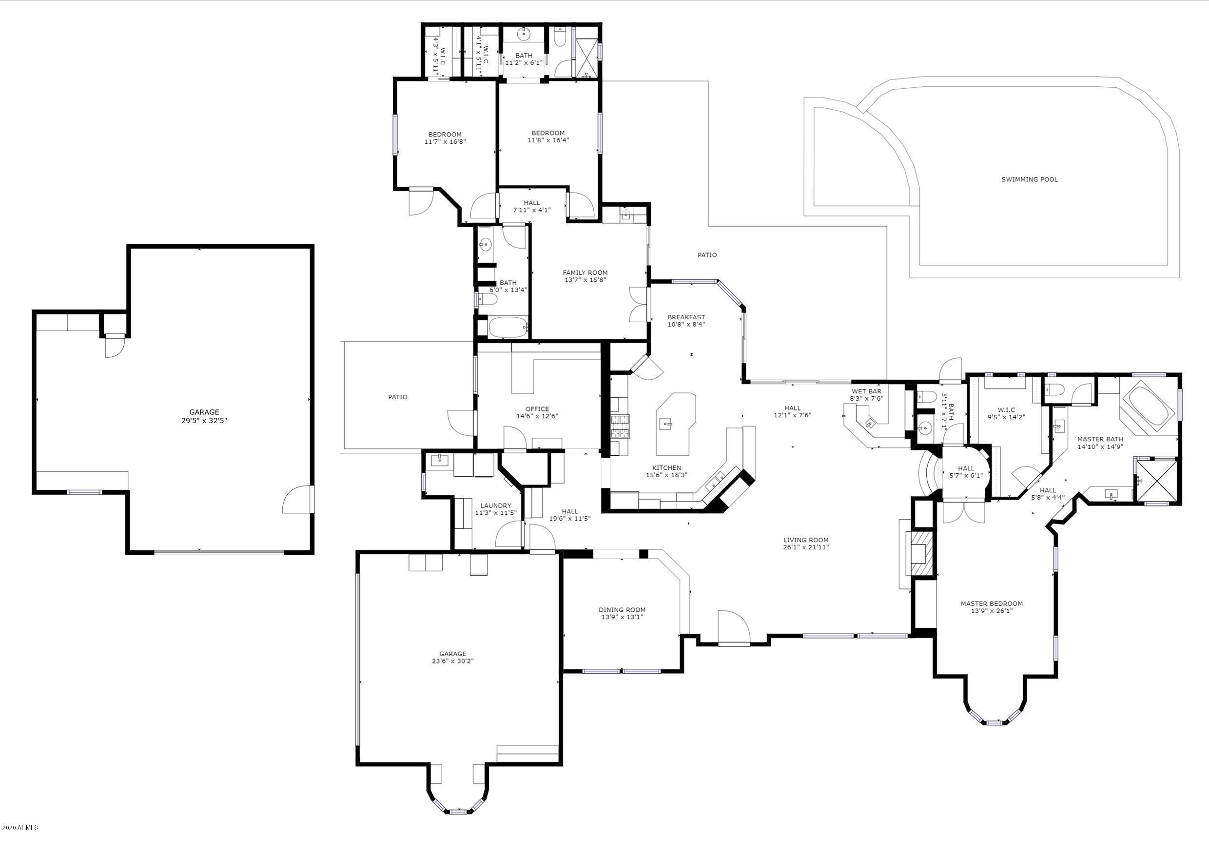 4203 North Pinnacle Ridge Mesa, AZ 85207 - Photo 55 of 55 Pinnacle Ridge Floor Plan