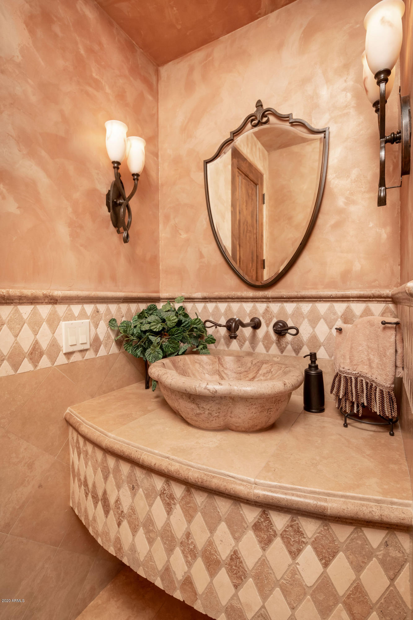 4203 North Pinnacle Ridge Mesa, AZ 85207 - Photo 34 of 55 Powder Room/Pool Bath