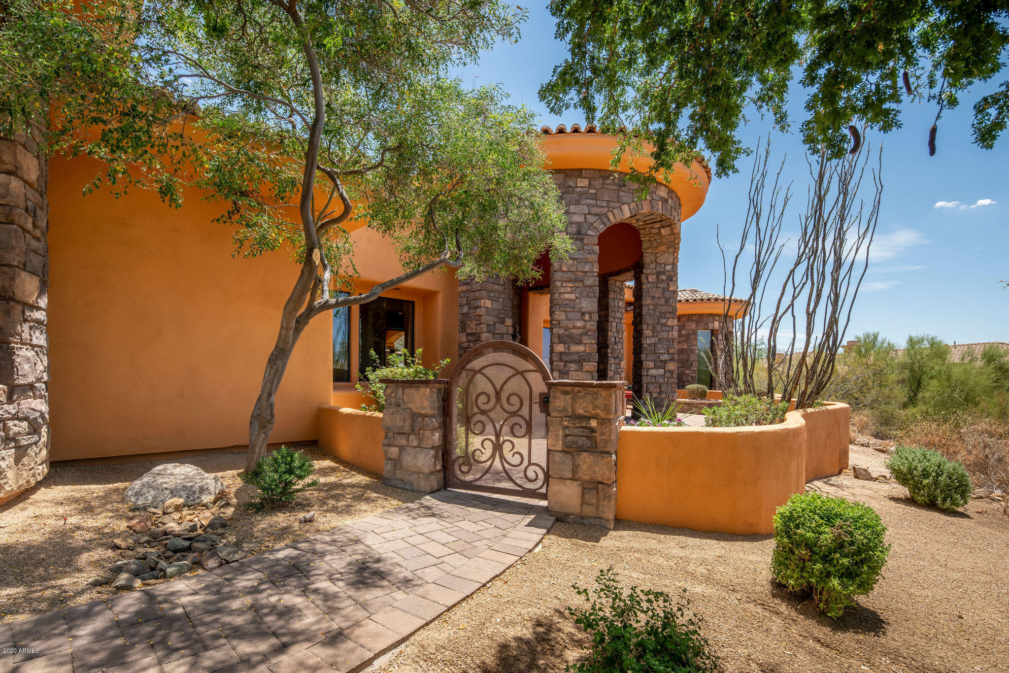 4203 North Pinnacle Ridge Mesa, AZ 85207 - Photo 4 of 55 Courtyard Entry