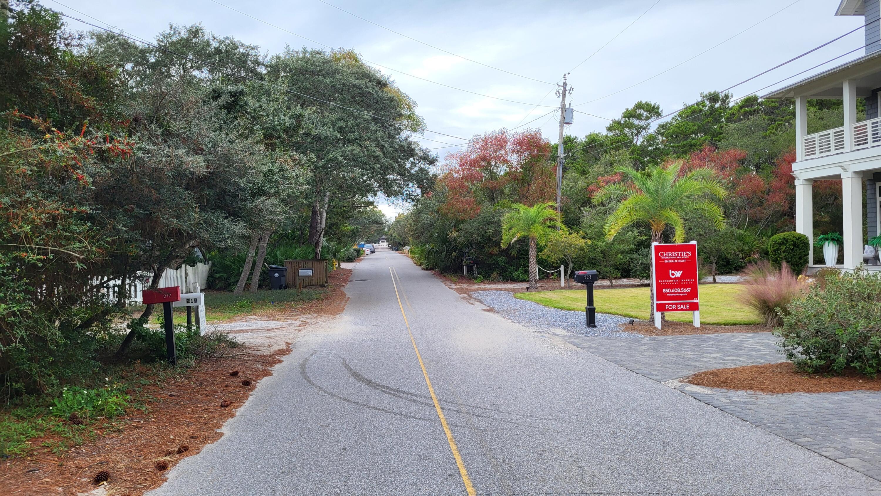 0 Walton Rose Ln Inlet Beach Inlet Beach, FL 32461 - Photo 21 of 49 a view of road and sign board