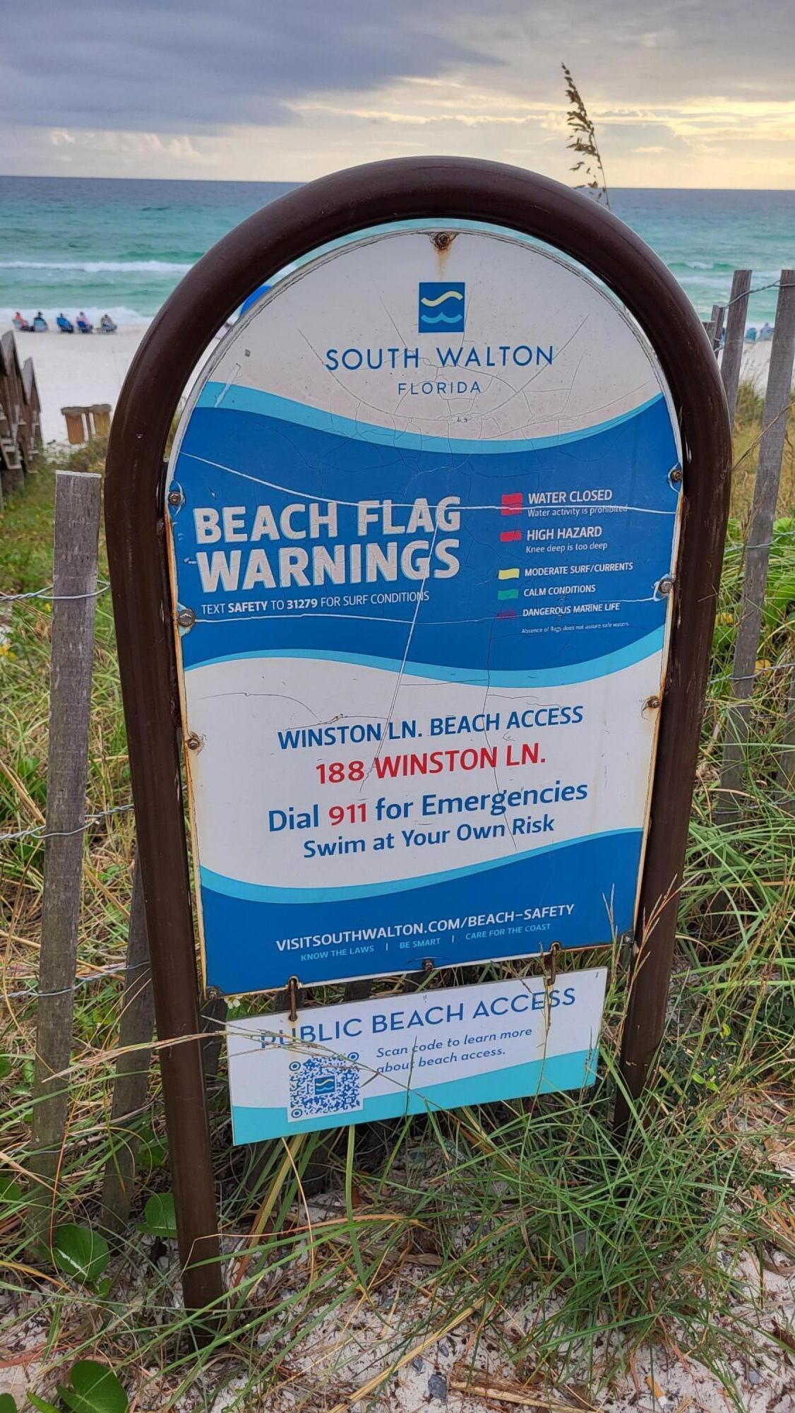 0 Walton Rose Ln Inlet Beach Inlet Beach, FL 32461 - Photo 29 of 49 a view of a wooden door with a bench