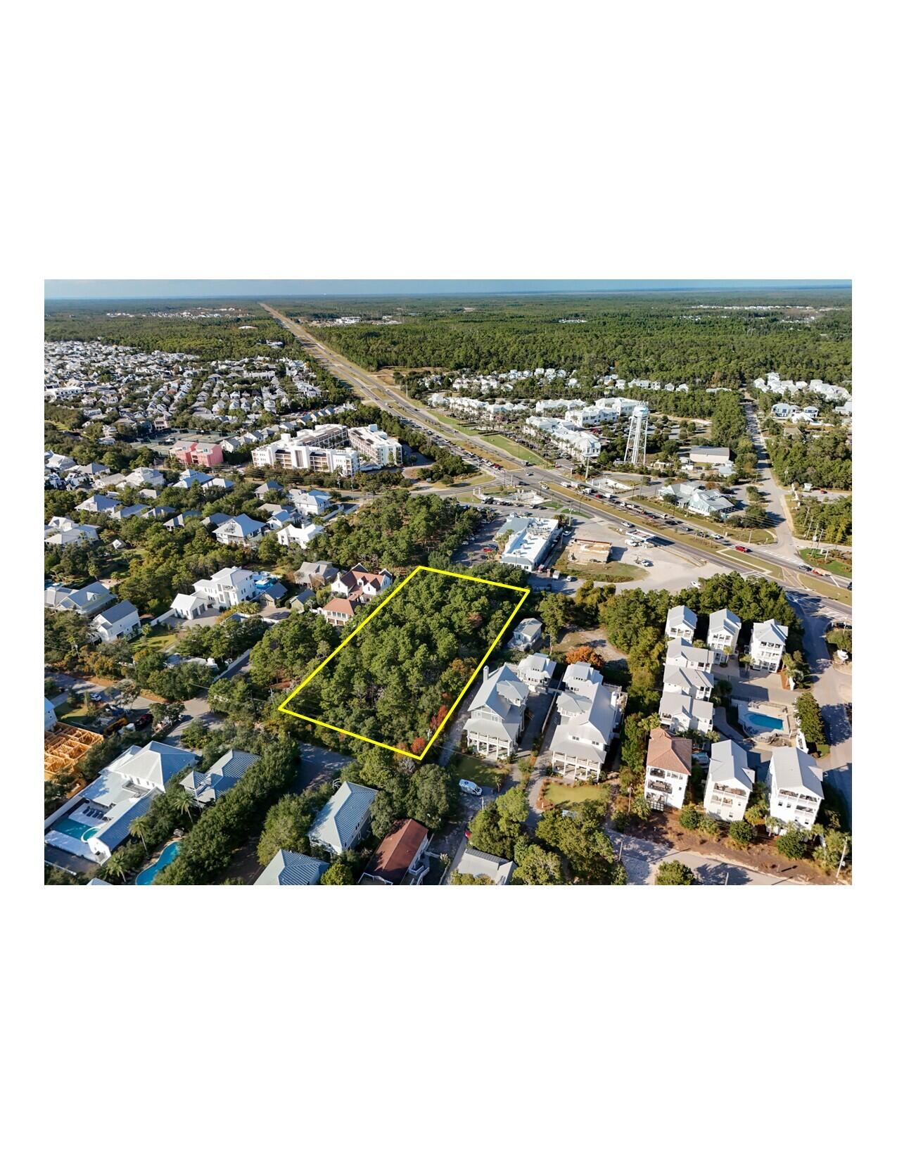 0 Walton Rose Ln Inlet Beach Inlet Beach, FL 32461 - Photo 8 of 49 Inlet Beach aerial 400 ft NW