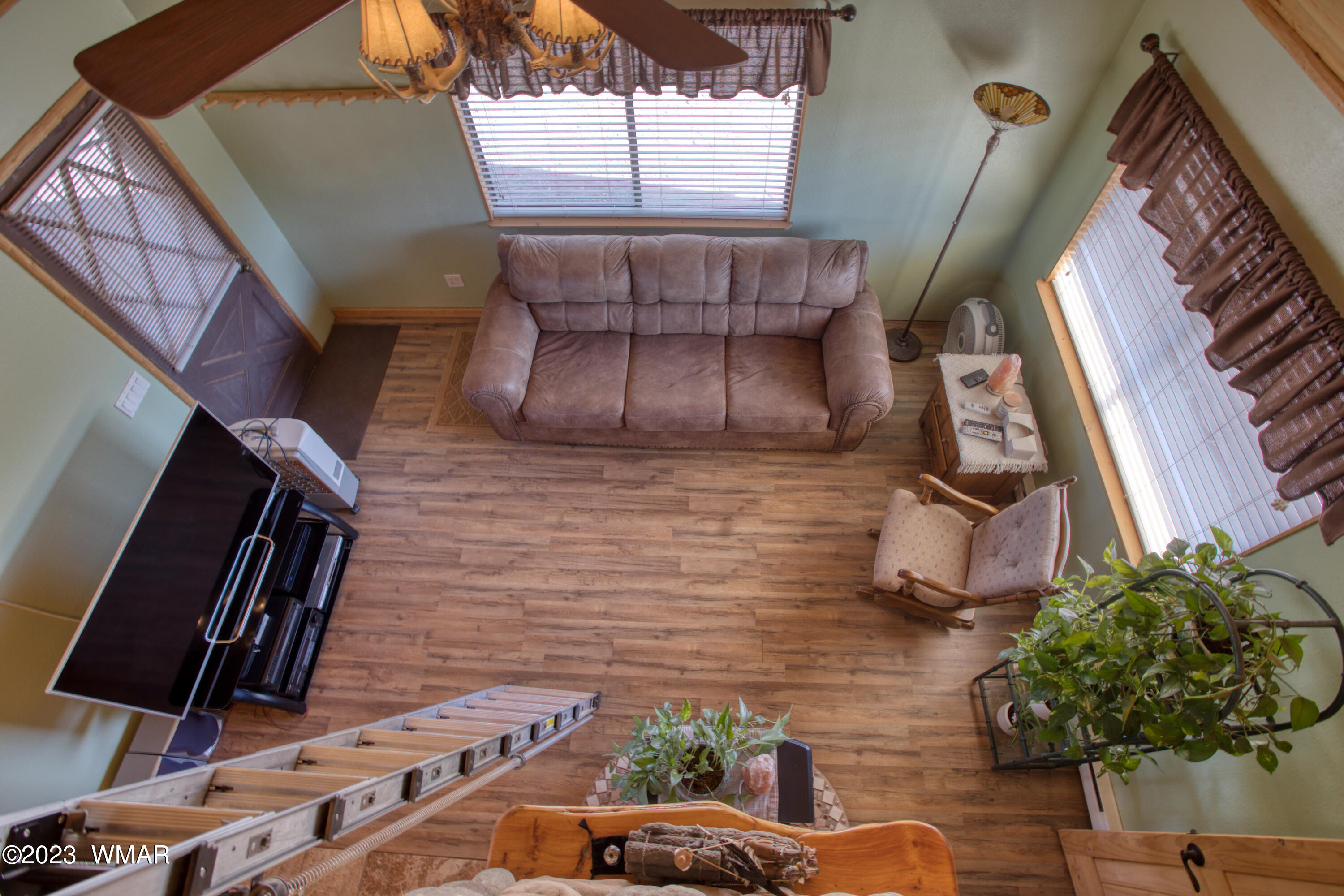 4558 Stirrup Road Snowflake, AZ 85937 - Photo 9 of 16 a backyard of a house with chairs