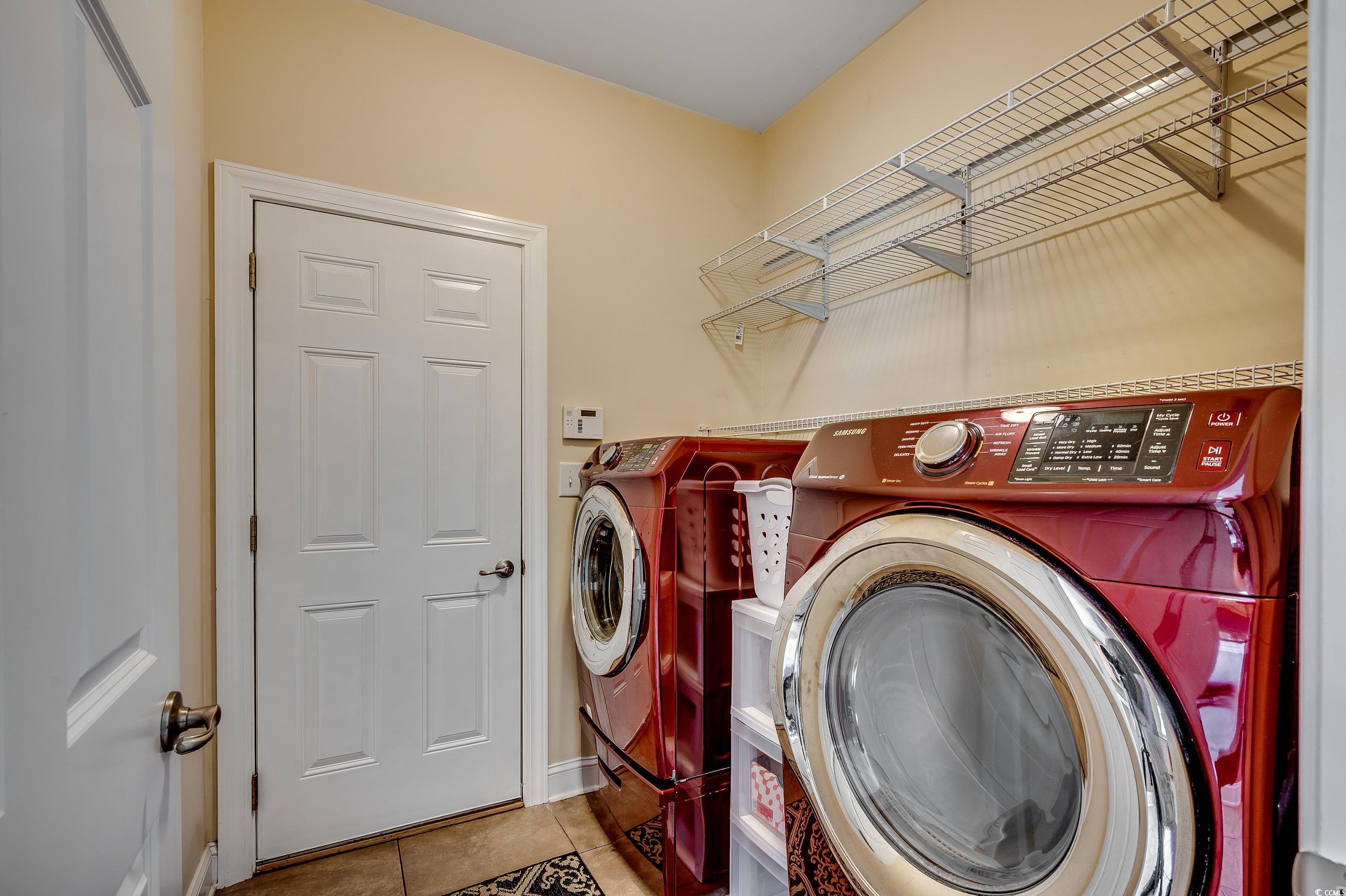 109 Pheasant Run Drive Murrells Inlet, SC 29576 - Photo 15 of 31 Laundry room featuring washer and dryer, laundry a