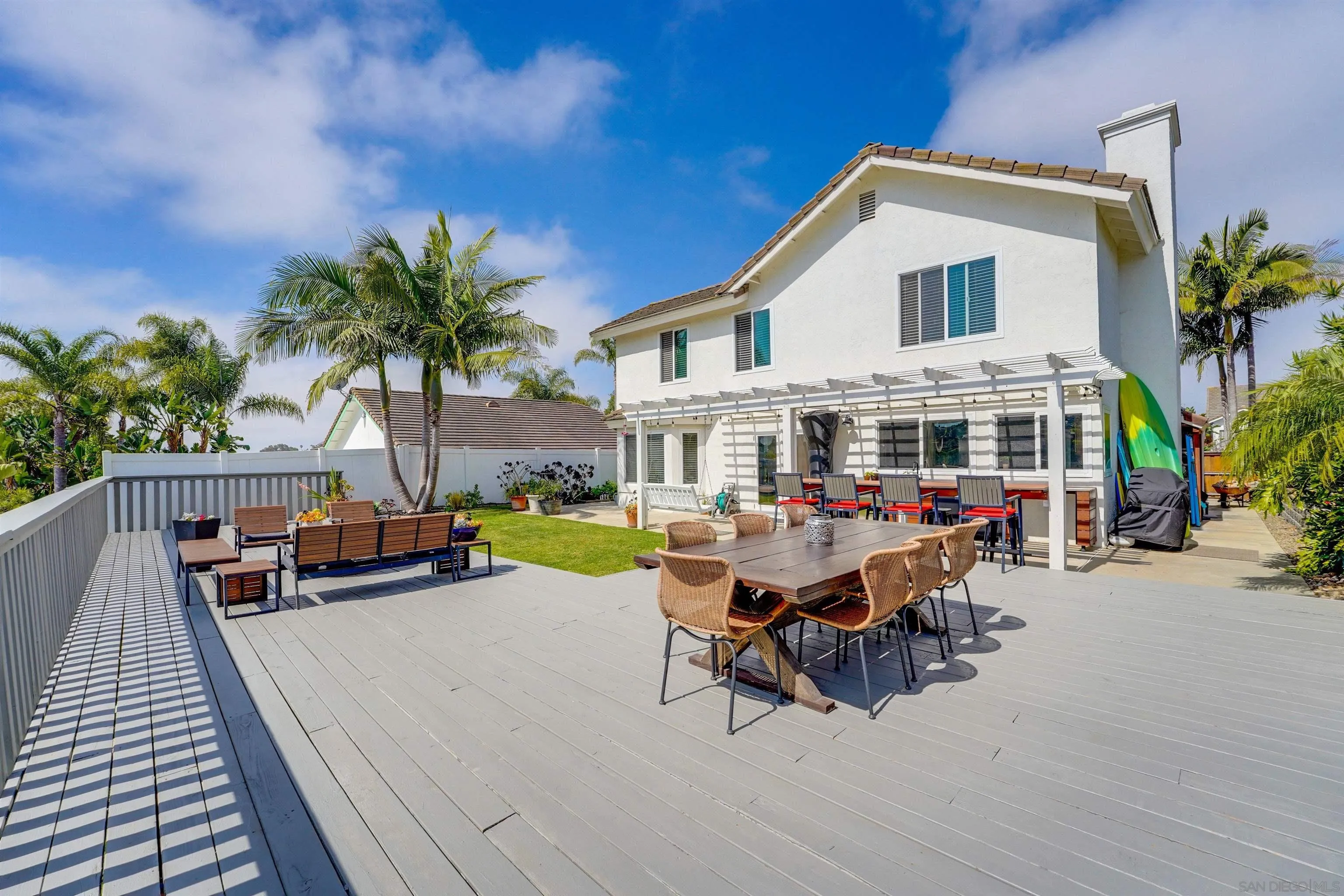 1647 Hawk View Drive Encinitas, CA 92024 - Photo 57 of 73 a view of a house with swimming pool and sitting area