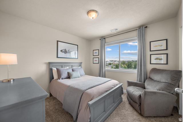 955 Delorean Lane Midvale, UT 84047 - Photo 29 of 47 Bright room featuring neutral wall tones, a large window, and textured carpeting
