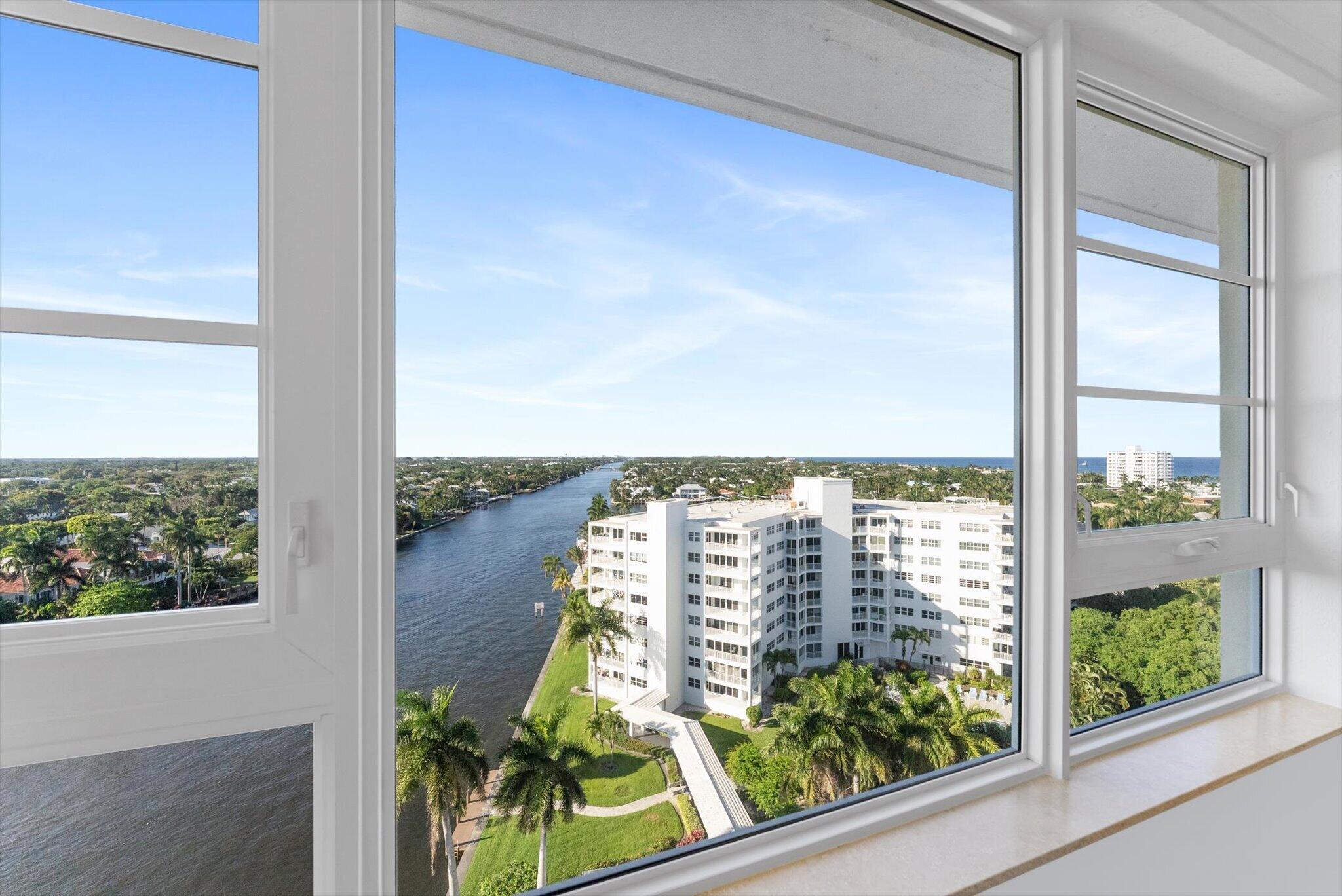 50 E Road, Unit 12A Delray Beach, FL 33483 - Photo 17 of 47 a view of lake from a window
