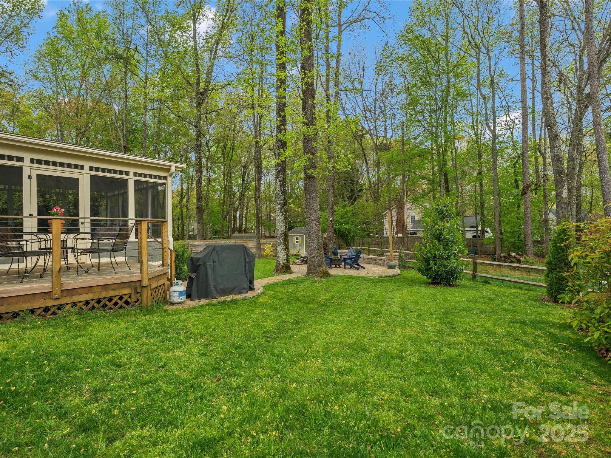 2812 Edgebrook Circle Matthews, NC 28105 - Photo 38 of 46 a view of a house with backyard and sitting area