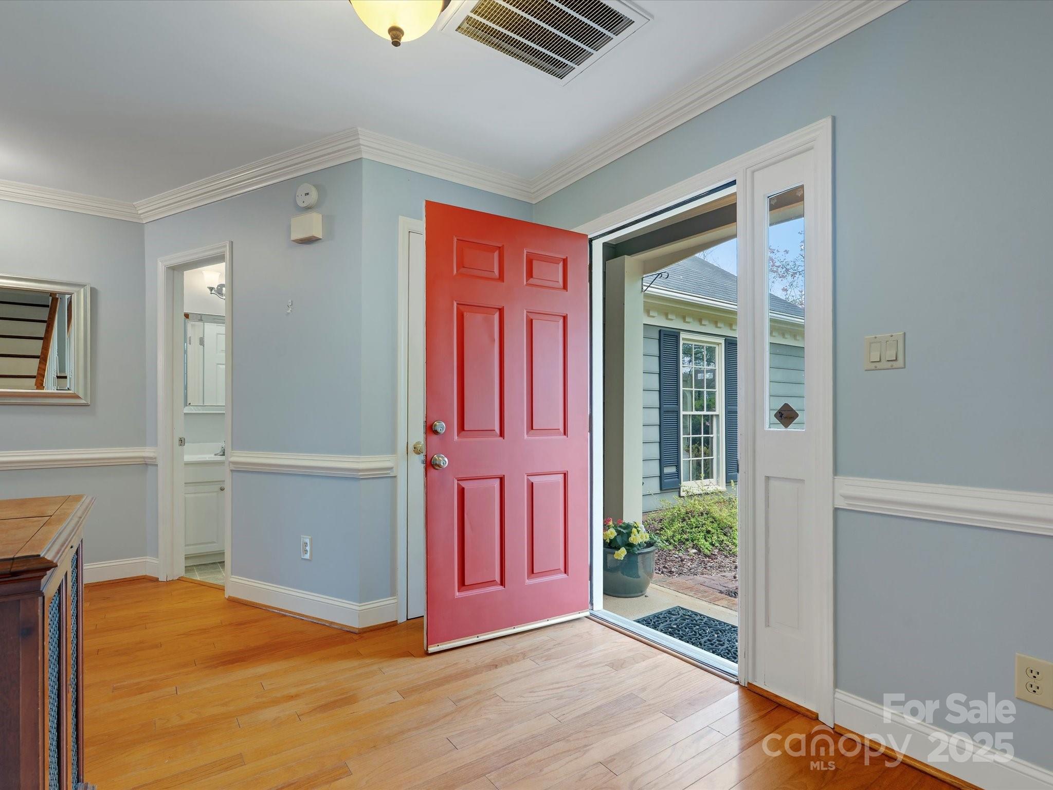2812 Edgebrook Circle Matthews, NC 28105 - Photo 4 of 46 wooden floor in an empty room with a window
