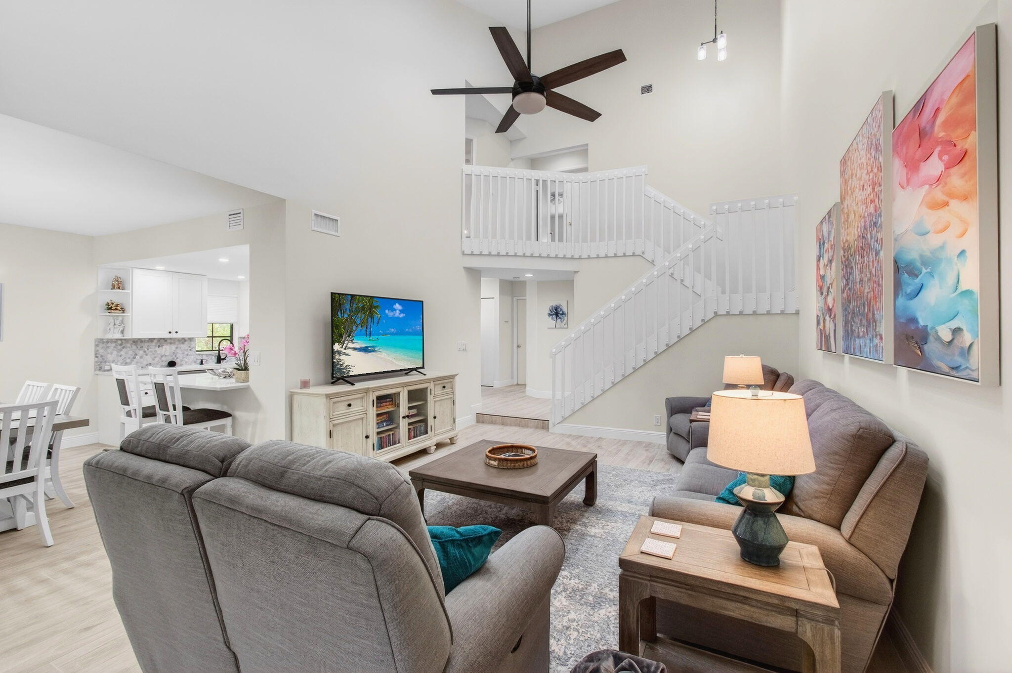 7727 La Mirada Drive Boca Raton, FL 33433 - Photo 17 of 91 a living room with furniture and a wooden floor