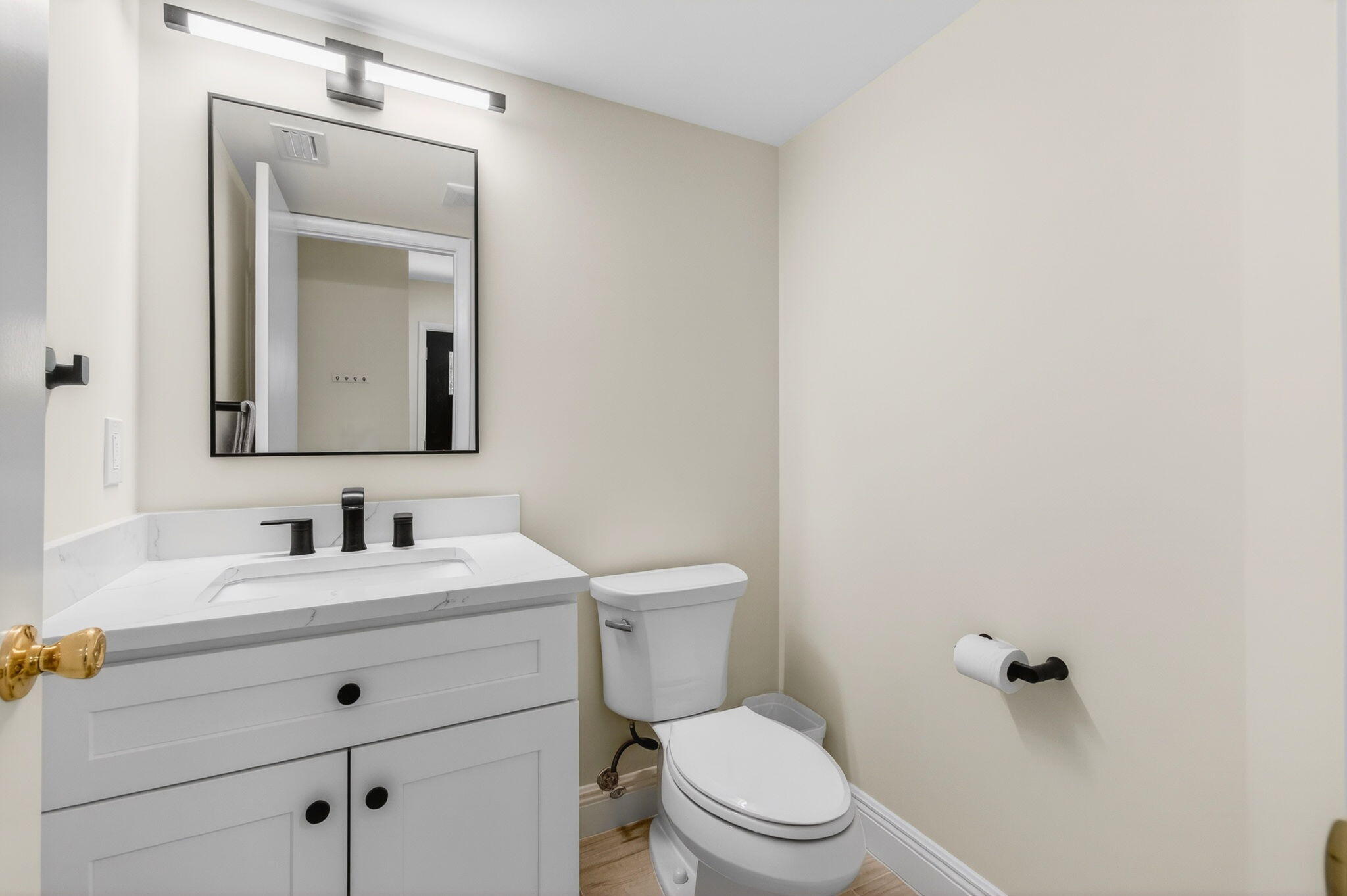 7727 La Mirada Drive Boca Raton, FL 33433 - Photo 29 of 91 a bathroom with a toilet sink and mirror