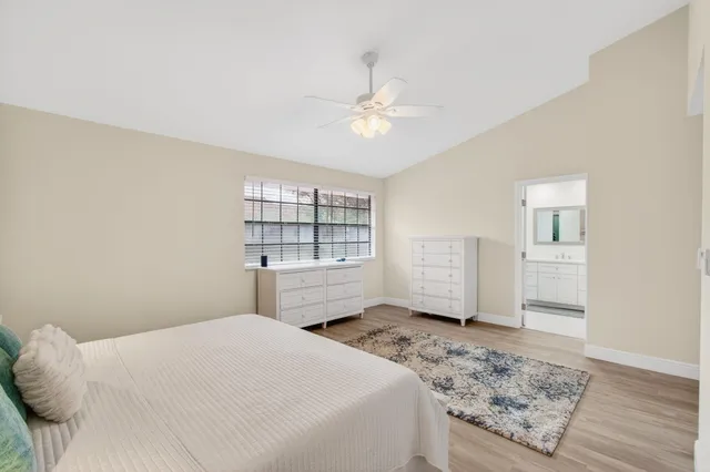 a flower plants in front of a building