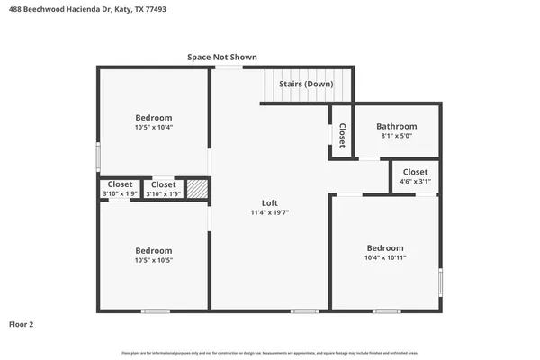 $2,345 | 488 Beechwood Hacienda Drive, Katy, TX 77493