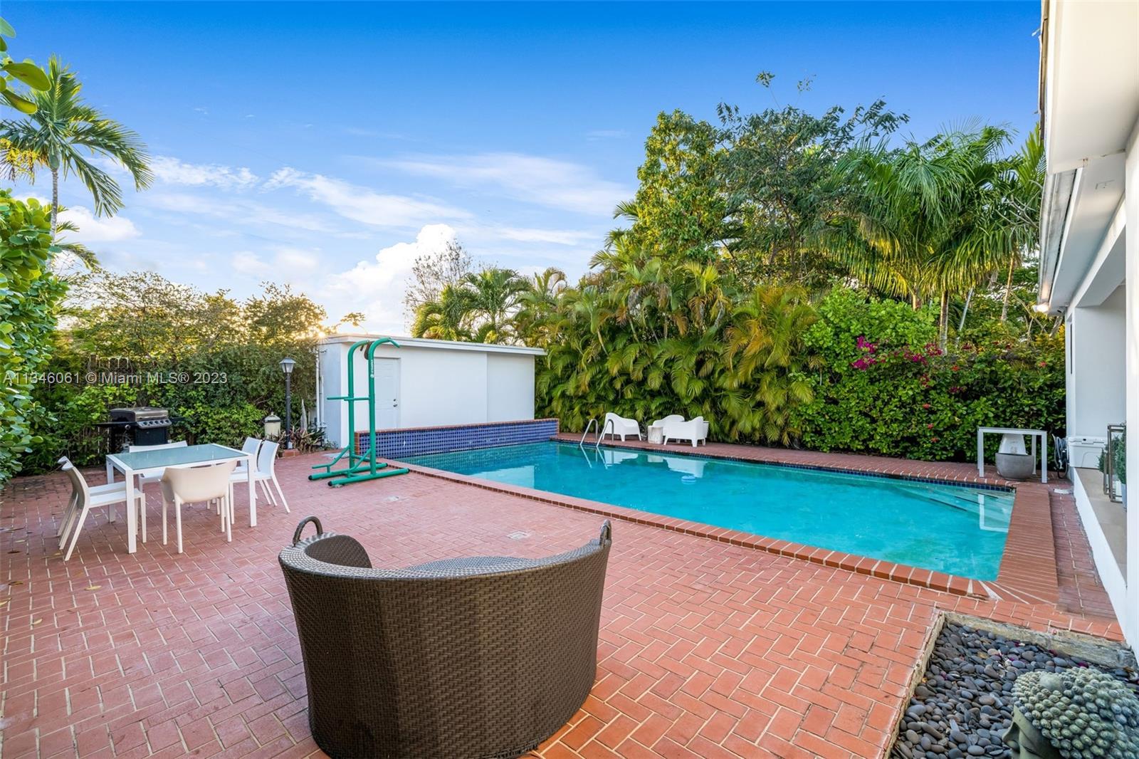 730 Southwest 26th Road Miami, FL 33129 - Photo 19 of 34 a view of a backyard with sitting area