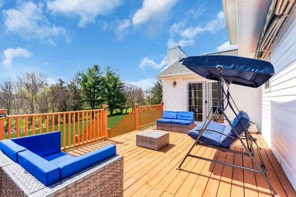 a view of an outdoor sitting space