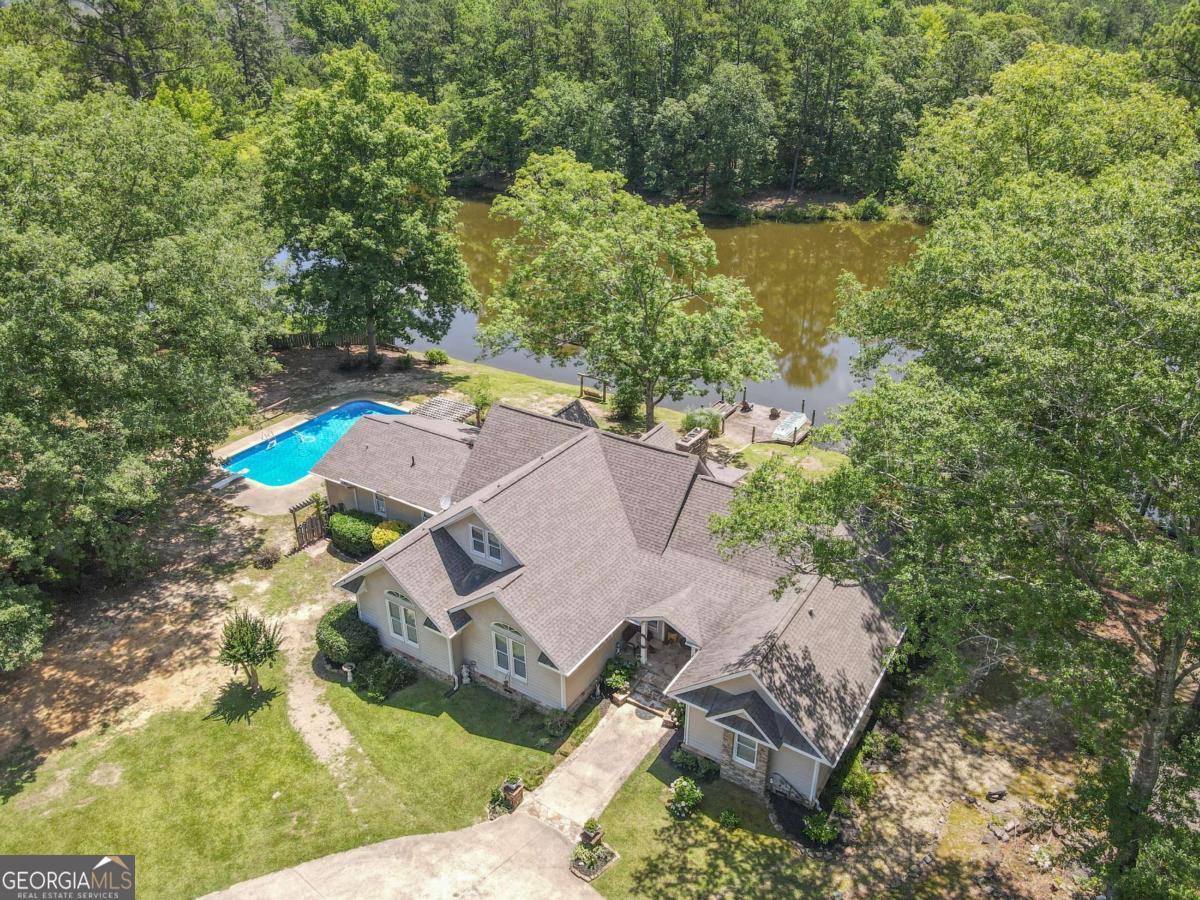 4973 Greenville Road LaGrange, GA 30241 - Photo 3 of 108 an aerial view of a house with a yard