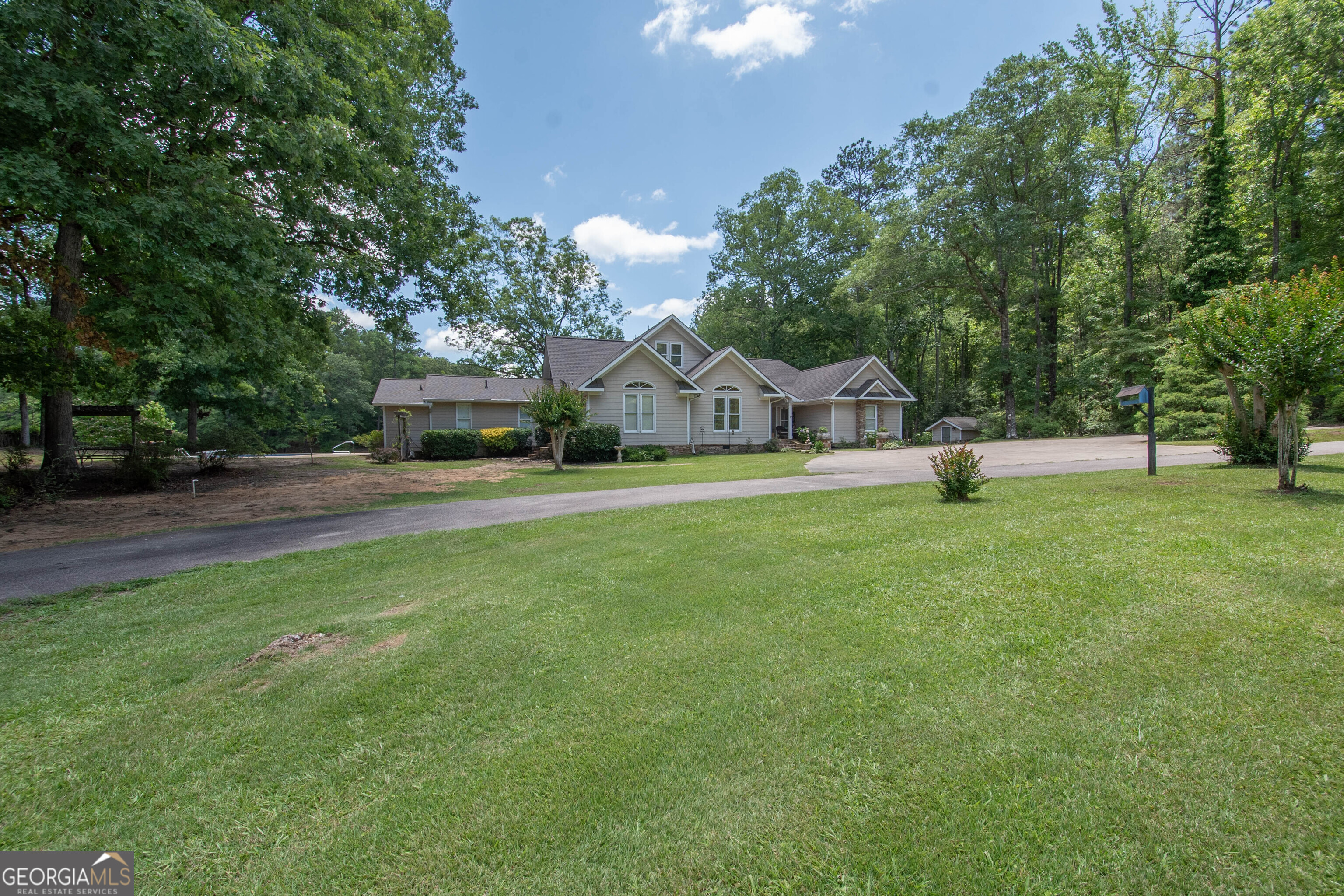 4973 Greenville Road LaGrange, GA 30241 - Photo 94 of 108 a house view with a play ground in front of it