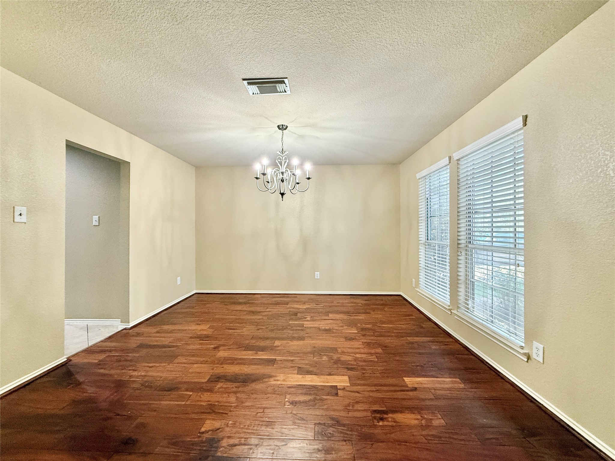 1810 Katlyn Lane Spring, TX 77386 - Photo 6 of 48 Lovely Hardwood Floors & Deco Chandelier