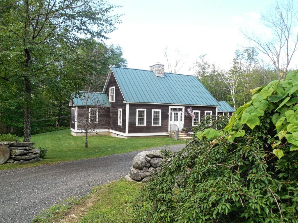 2860 Greenwich Road Hardwick, MA 01082 - Photo 28 of 28 a front view of a house with garden