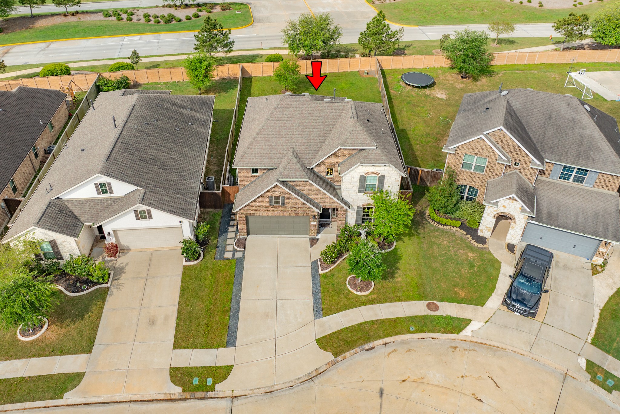 10306 Aldrin Drive Rosharon, TX 77583 - Photo 37 of 50 Aerial view showcasing this fantastic home and its welcoming neighborhood.