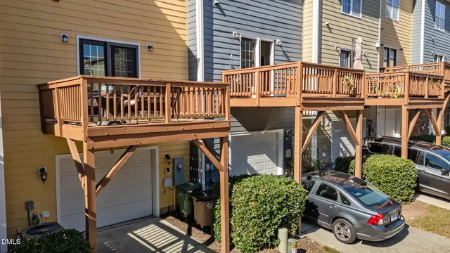 a front view of a building