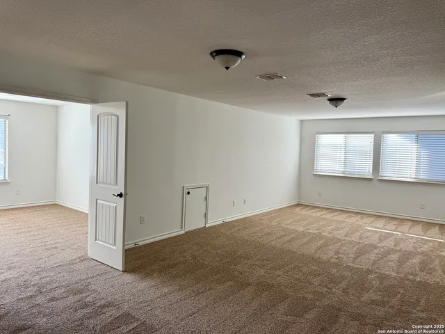 en empty room with window