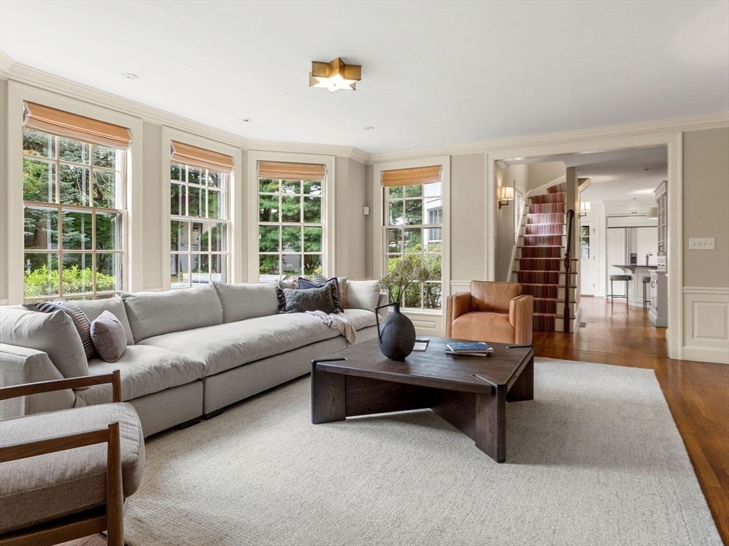 20 Foxcroft Road Winchester, MA 01890 - Photo 7 of 42 a living room with furniture and large windows