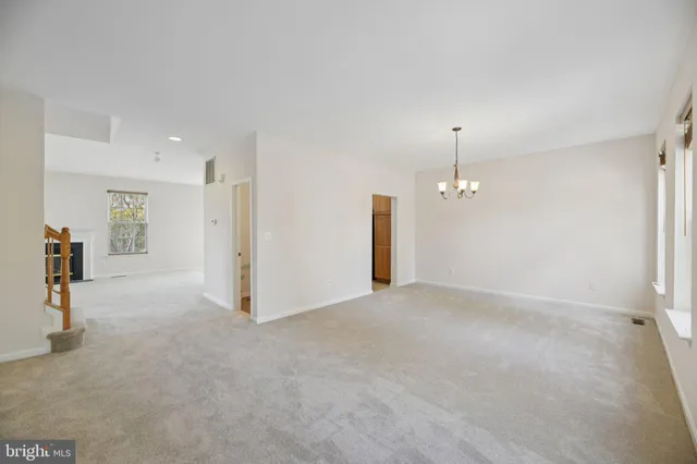 a view of a livingroom with a stove