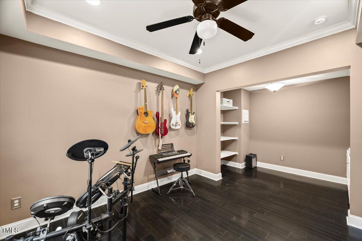 12204 Kaysmount Court Raleigh, NC 27614 - Photo 45 of 50 a view of a room with gym equipment