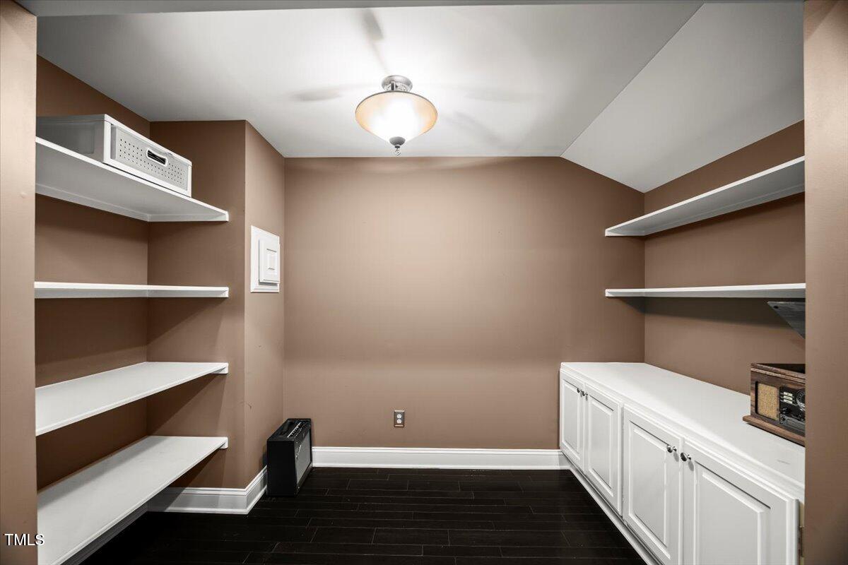 12204 Kaysmount Court Raleigh, NC 27614 - Photo 46 of 50 a view of storage and utility room with wooden floor