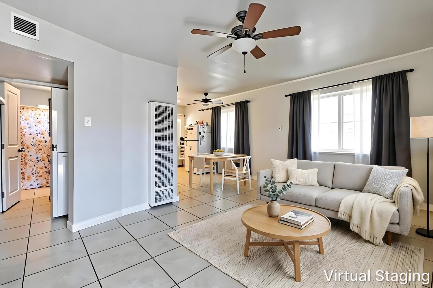715 Faller Avenue Sanger, CA 93657 - Photo 18 of 40 a living room with furniture and a large window