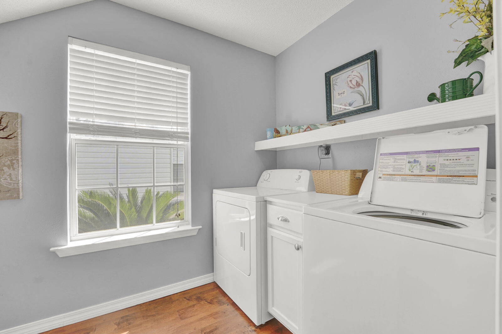 231 Vía Largo, Unit 39B Santa Rosa Beach, FL 32459 - Photo 11 of 50 a utility room with dryer and washer
