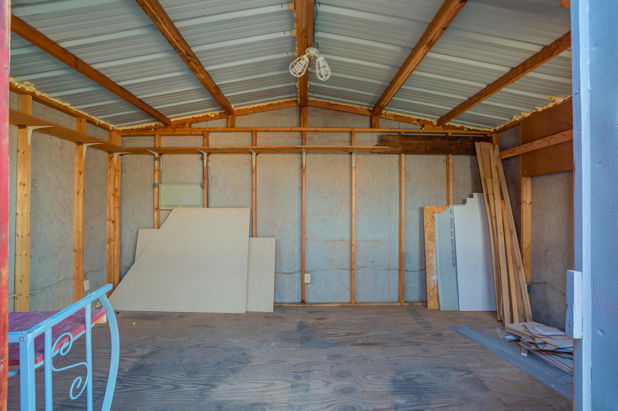 3602 101st Street Lubbock, TX 79423 - Photo 49 of 51 a view of a room with wooden walls