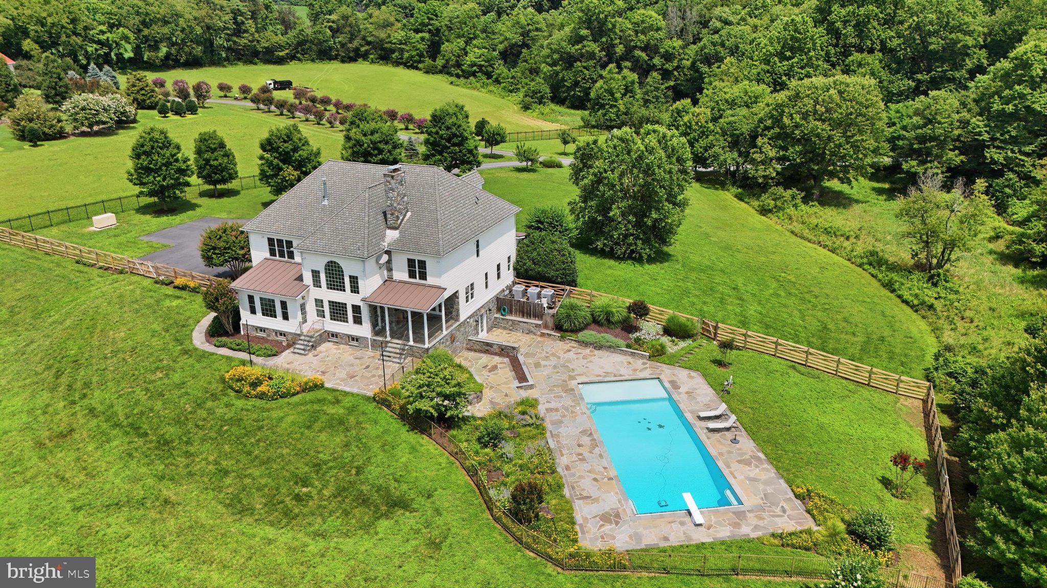 19014 Beallsville Road Poolesville, MD 20837 - Photo 81 of 83 Aerial Back