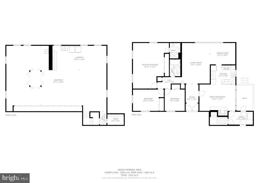 8610 Dunbrook Lane Laurel, MD 20708 - Photo 24 of 24 Floor Plan