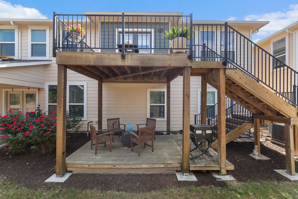 7409 Merrick Lane, Unit 40 Austin, TX 78745 - Photo 34 of 37 a view of house with outdoor space and porch