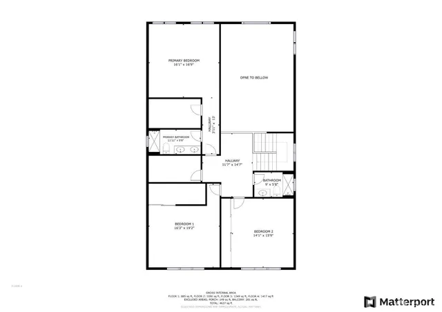a picture of floor plan