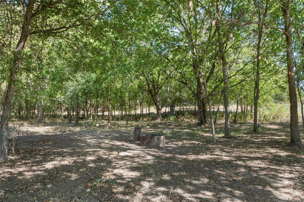 477 Wolf Creek Road Lorena, TX 76655 - Photo 32 of 40 a backyard of a house with lots of green space