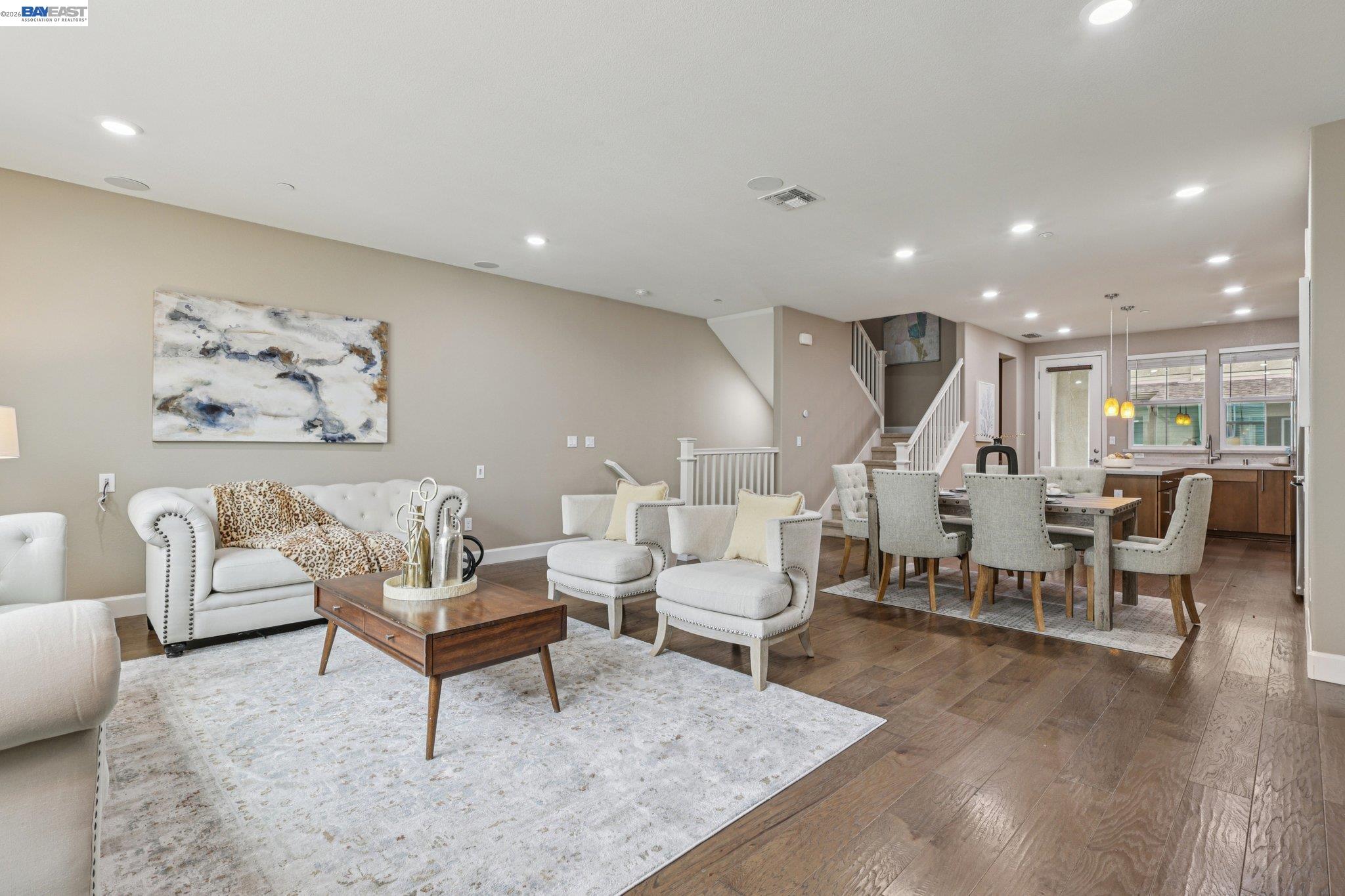 4022 Windsor Way Dublin, CA 94568 - Photo 1 of 55 a living room with furniture and wooden floor