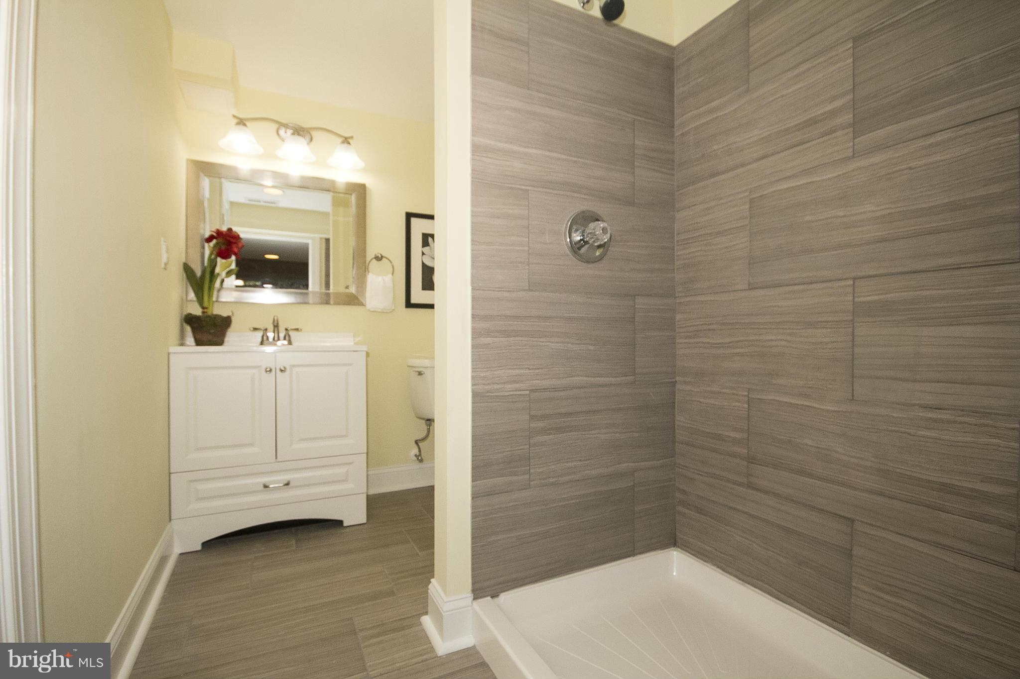 201 Blenheim Road Baltimore, MD 21212 - Photo 26 of 30 Updated Ceramic Bath in Lower Level