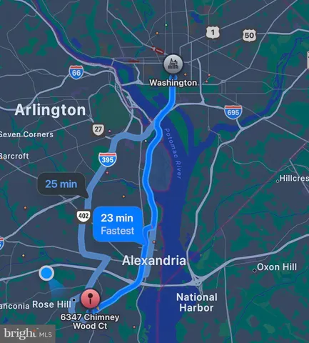 $679,900 | 6347 Chimney Wood Court, Alexandria, VA 22306