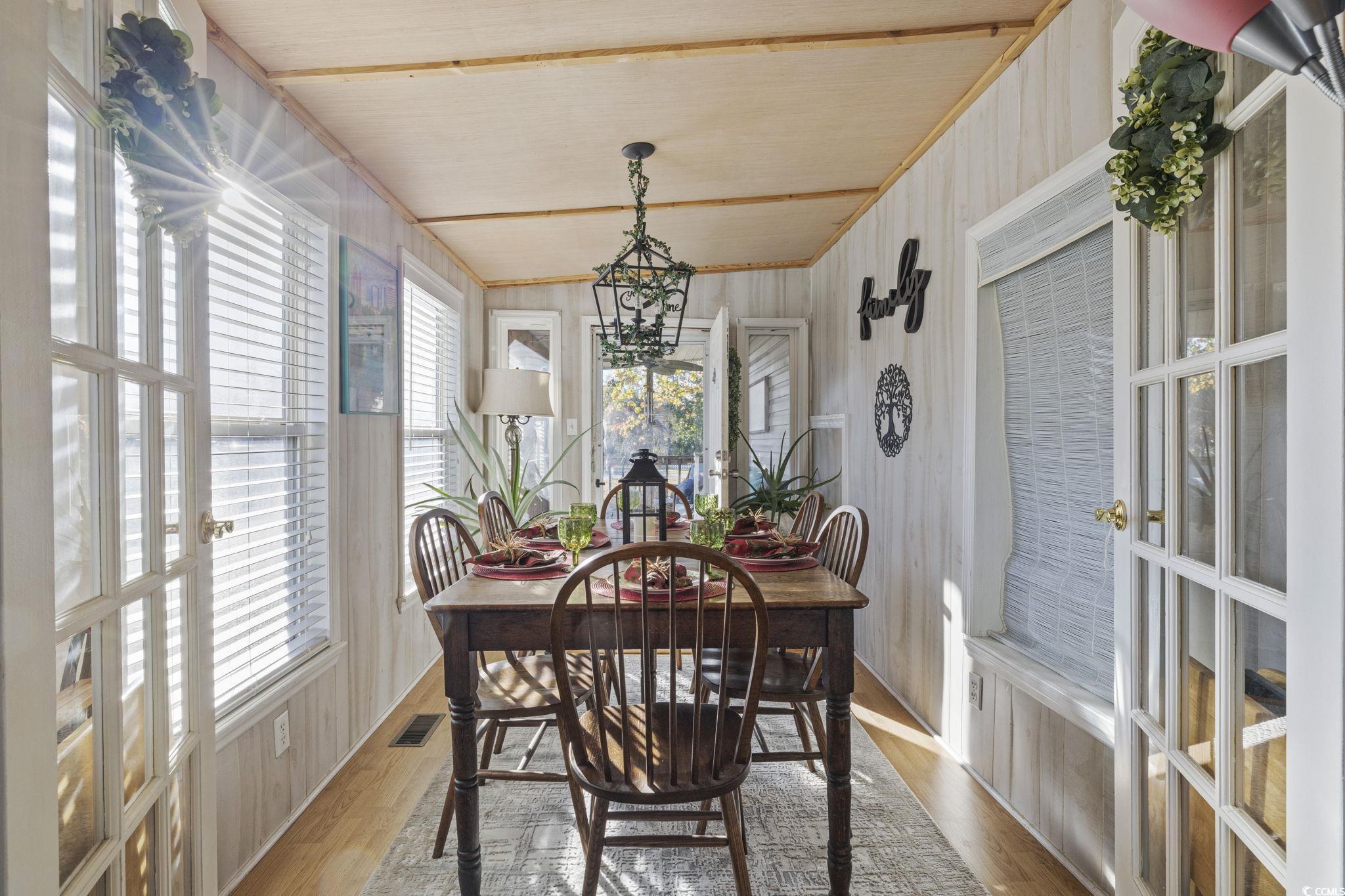 80 Princess Drive North Myrtle Beach, SC 29582 - Photo 19 of 27 Dining area featuring light wood-style flooring