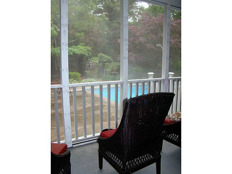 11 Azalea Avenue Exeter, RI 02822 - Photo 25 of 25 Porch. Screened porch overlooking pool/patio
